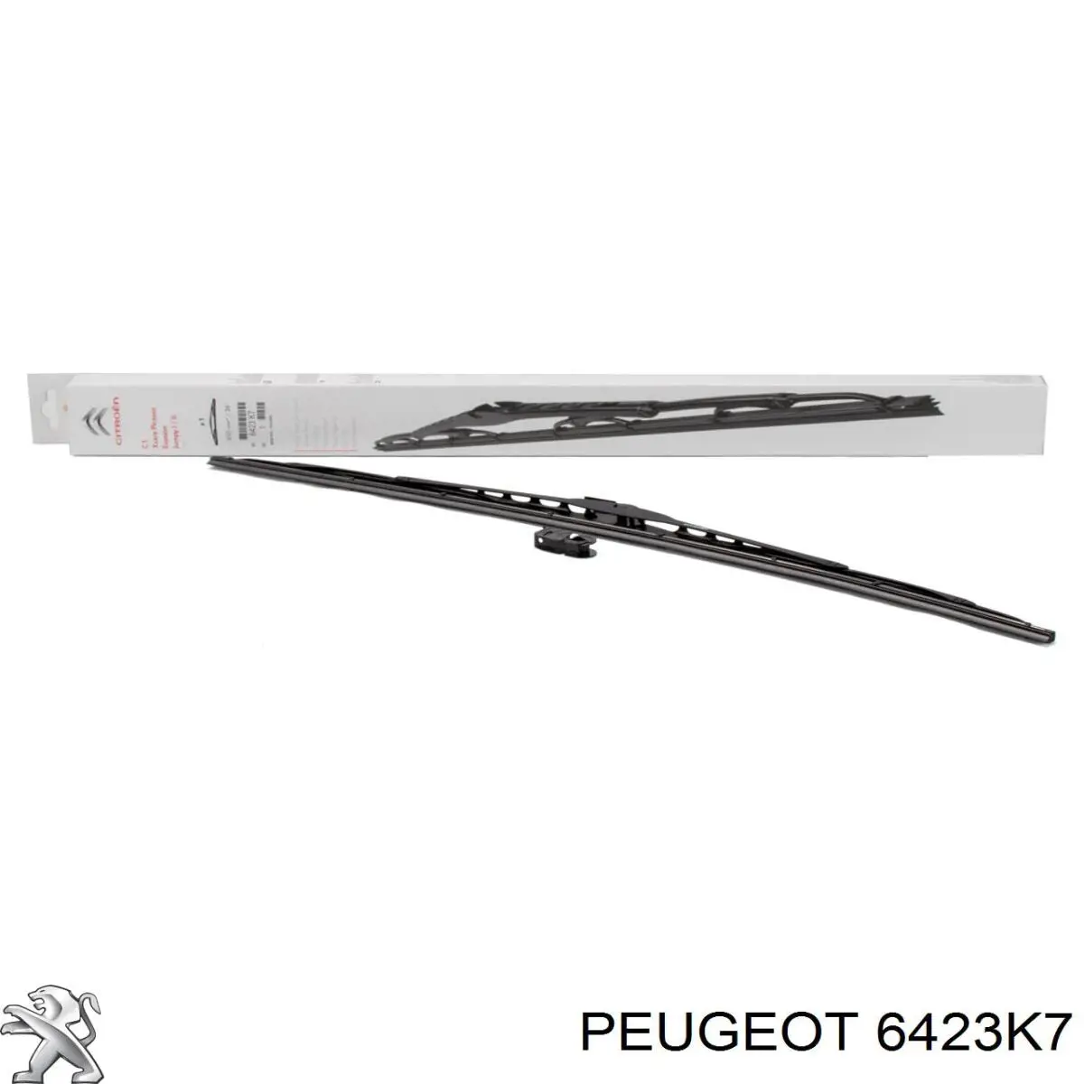 Купити 6423K7 Peugeot/Citroen Щітка-двірник лобового скла, водійська