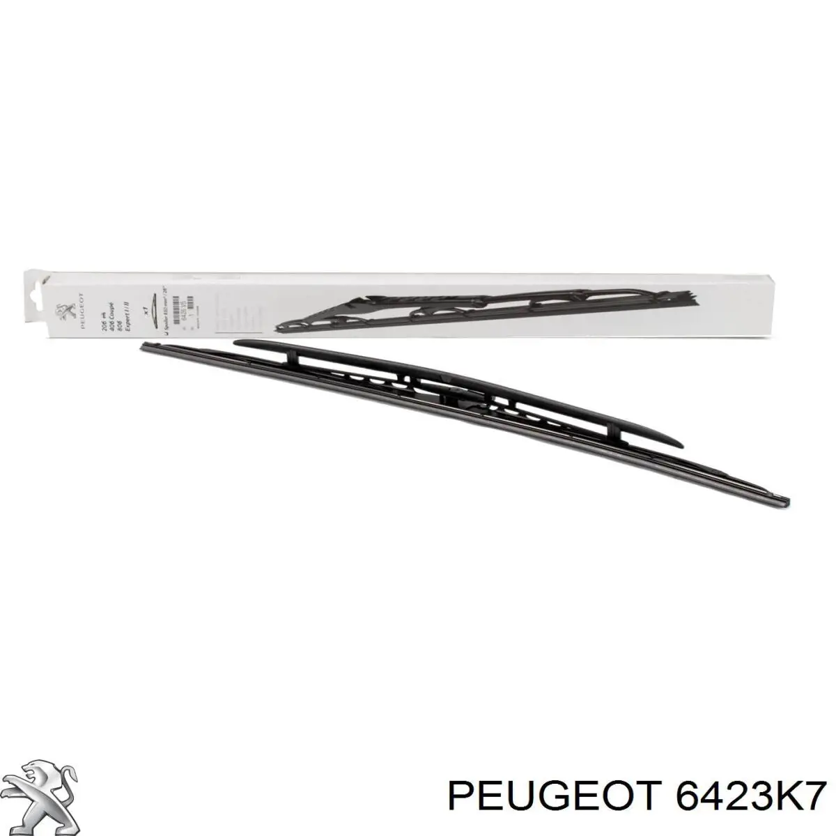 Щітка-двірник лобового скла, водійська Peugeot/Citroen 6423K7 ціна, від 8.59 USD