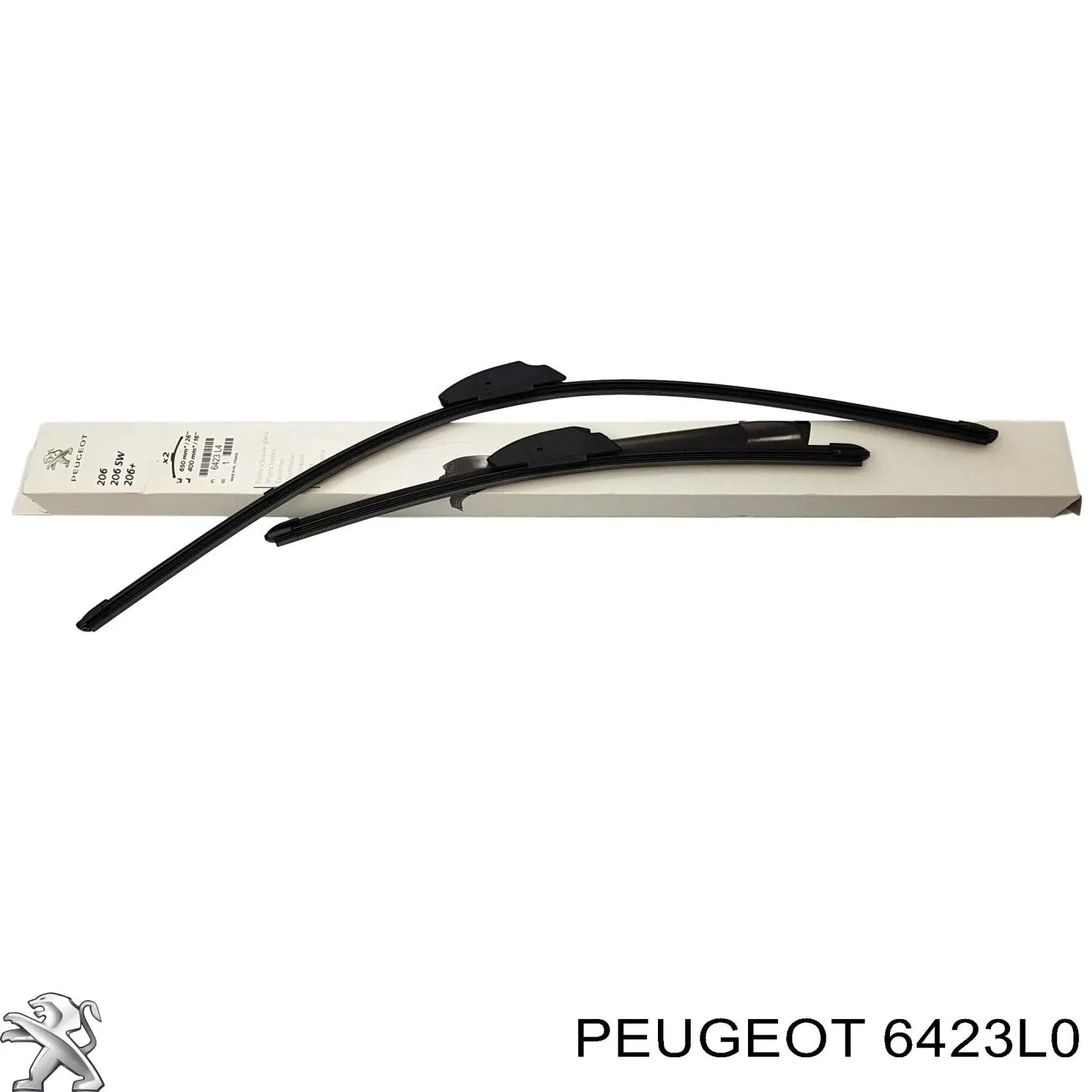 6423L0 Peugeot/Citroen Щітка склоочисника лобового скла, водійська