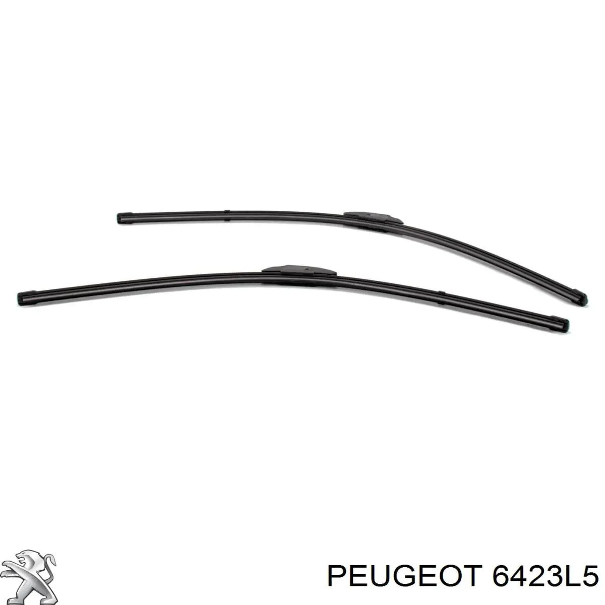 6423L5 Peugeot/Citroen щітка-двірник лобового скла, комплект з 2-х шт.