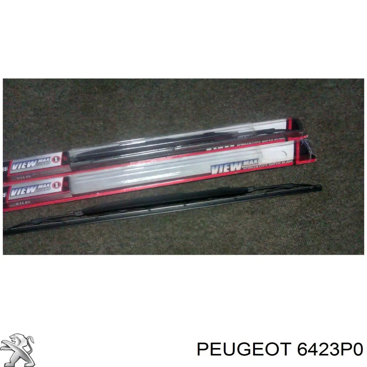 Щітка-двірник лобового скла, водійська Peugeot/Citroen 6423P0 ціна, від 8.51 USD