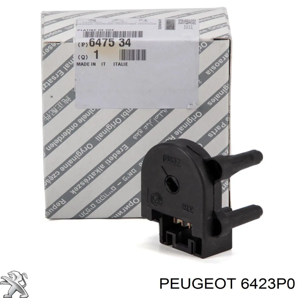 Купити 6423P0 Peugeot/Citroen Щітка-двірник лобового скла, водійська
