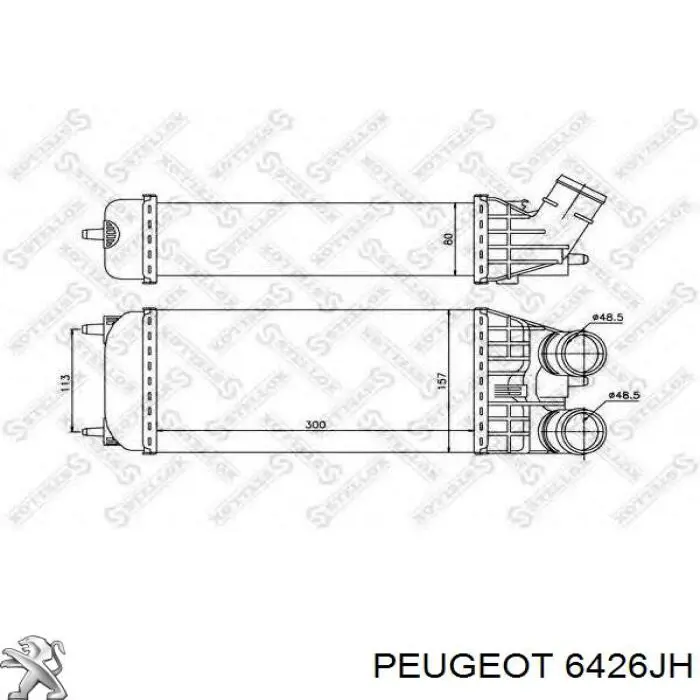 Купити 6426JH Peugeot/Citroen Щітка-двірник лобового скла, водійська