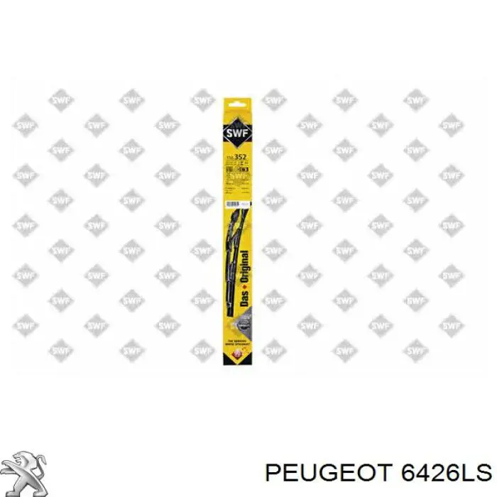 Купити 6426LS Peugeot/Citroen Гумка щітки склоочисника, комплект