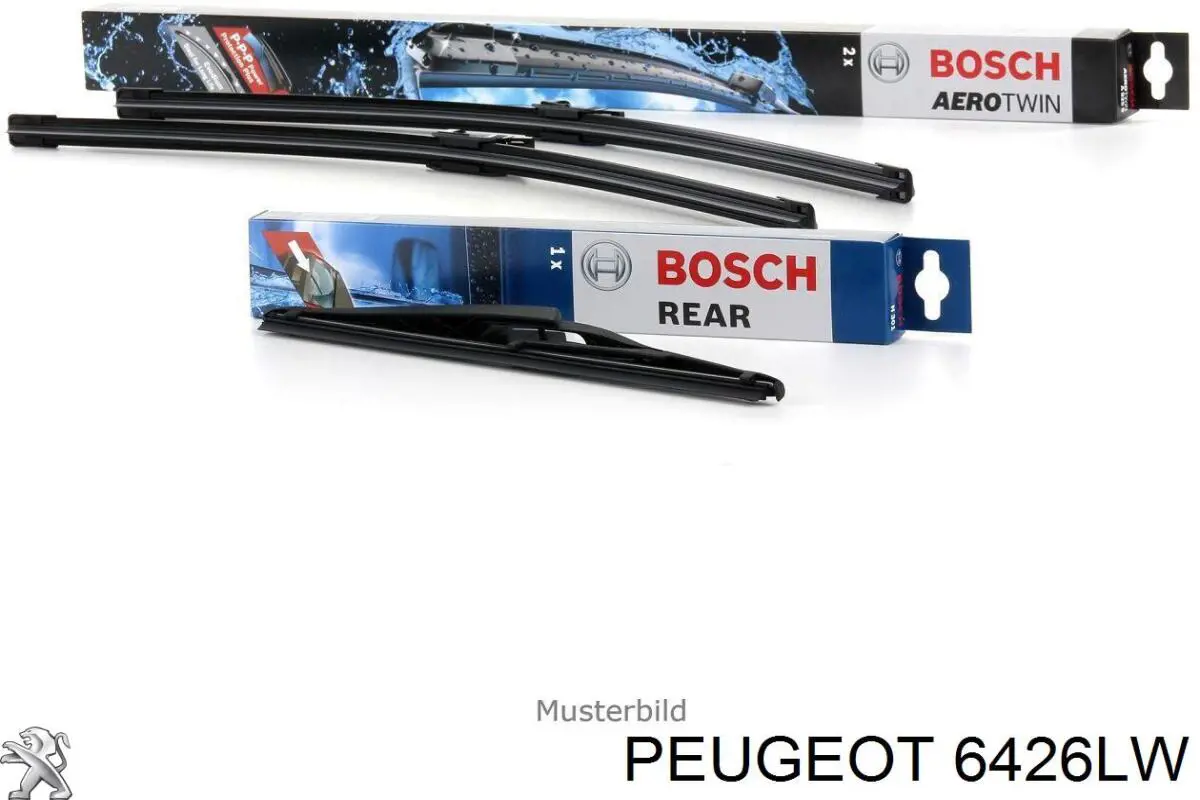 Щітка склоочисника заднього скла Peugeot/Citroen 6426LW ціна, від 6.88 USD