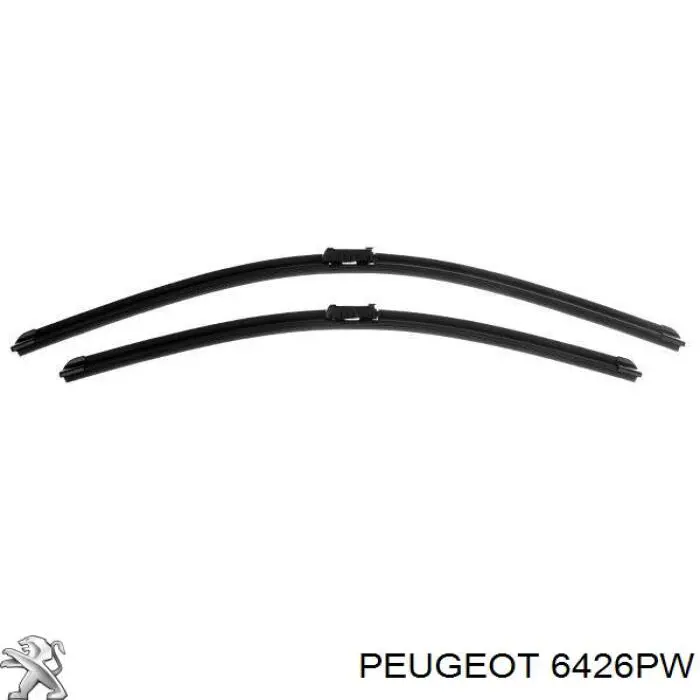 Щітка-двірник лобового скла, комплект з 2-х шт. Peugeot/Citroen 6426PW ціна, від 26.46 USD