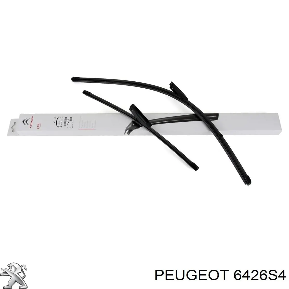 Купити 6426S4 Peugeot/Citroen Щітка-двірник лобового скла, водійська