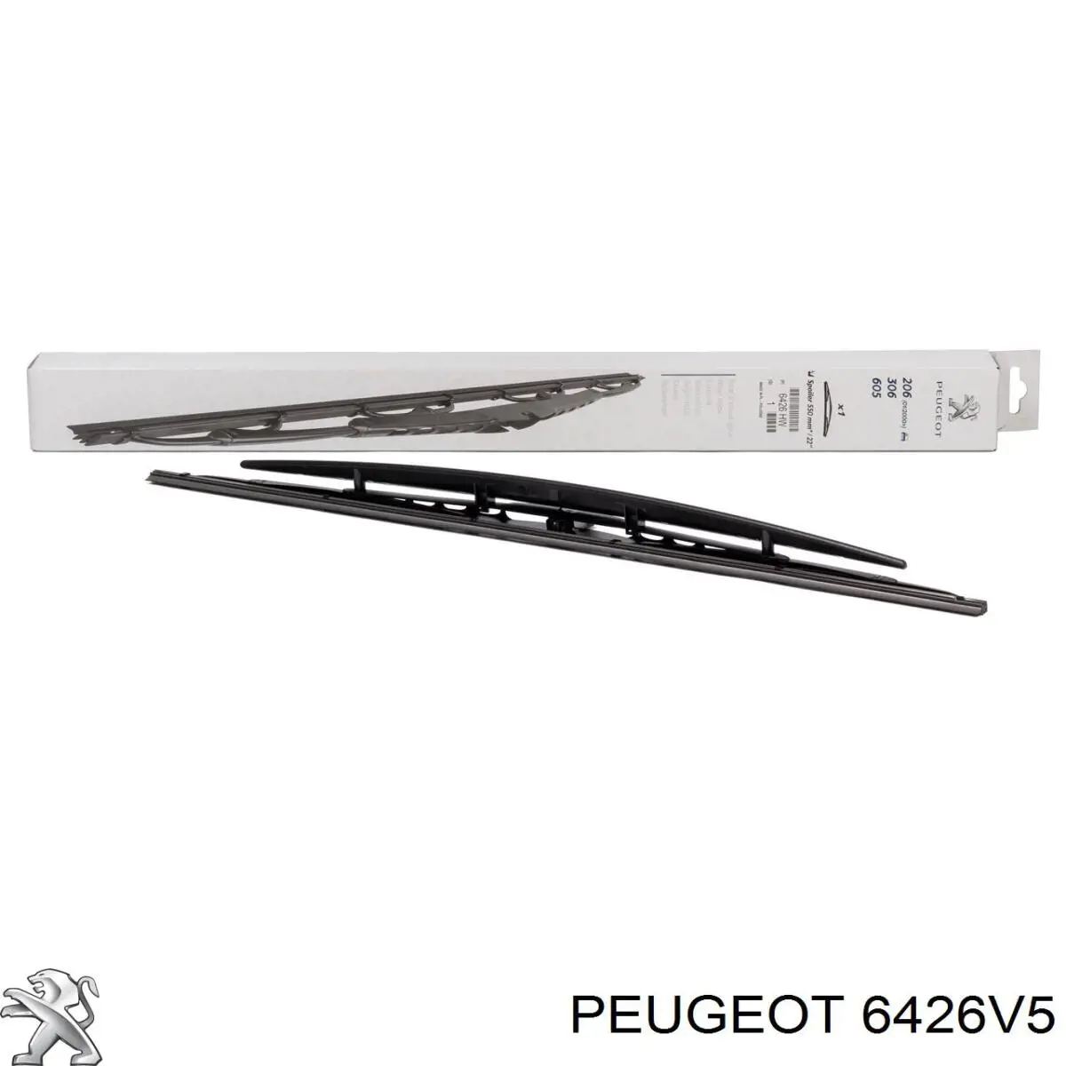 Купити 6426V5 Peugeot/Citroen Щітка-двірник лобового скла, водійська