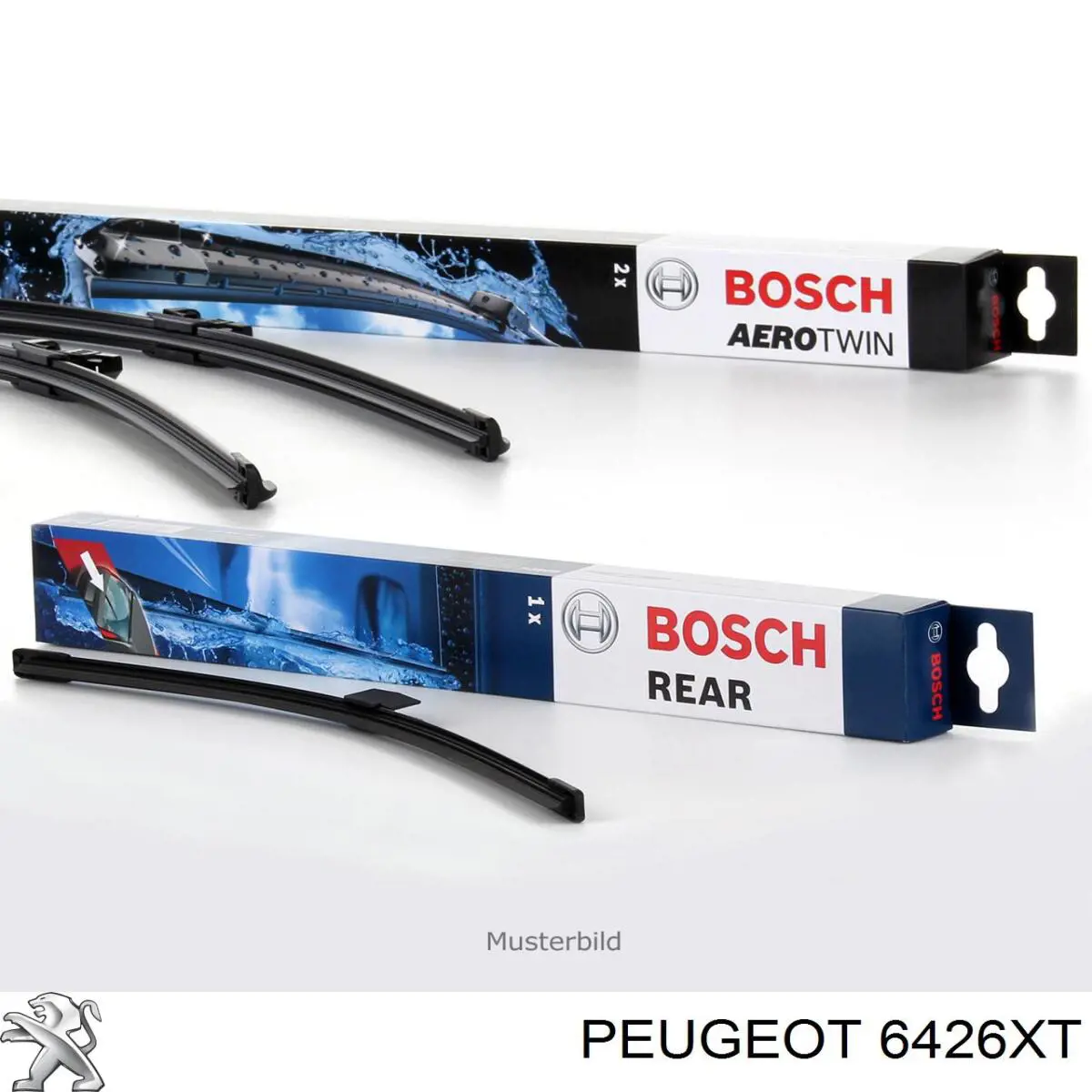 Купити 6426XT Peugeot/Citroen Щітка задня