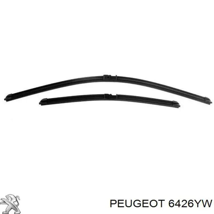 6426YW Peugeot/Citroen щітка-двірник лобового скла, пасажирська