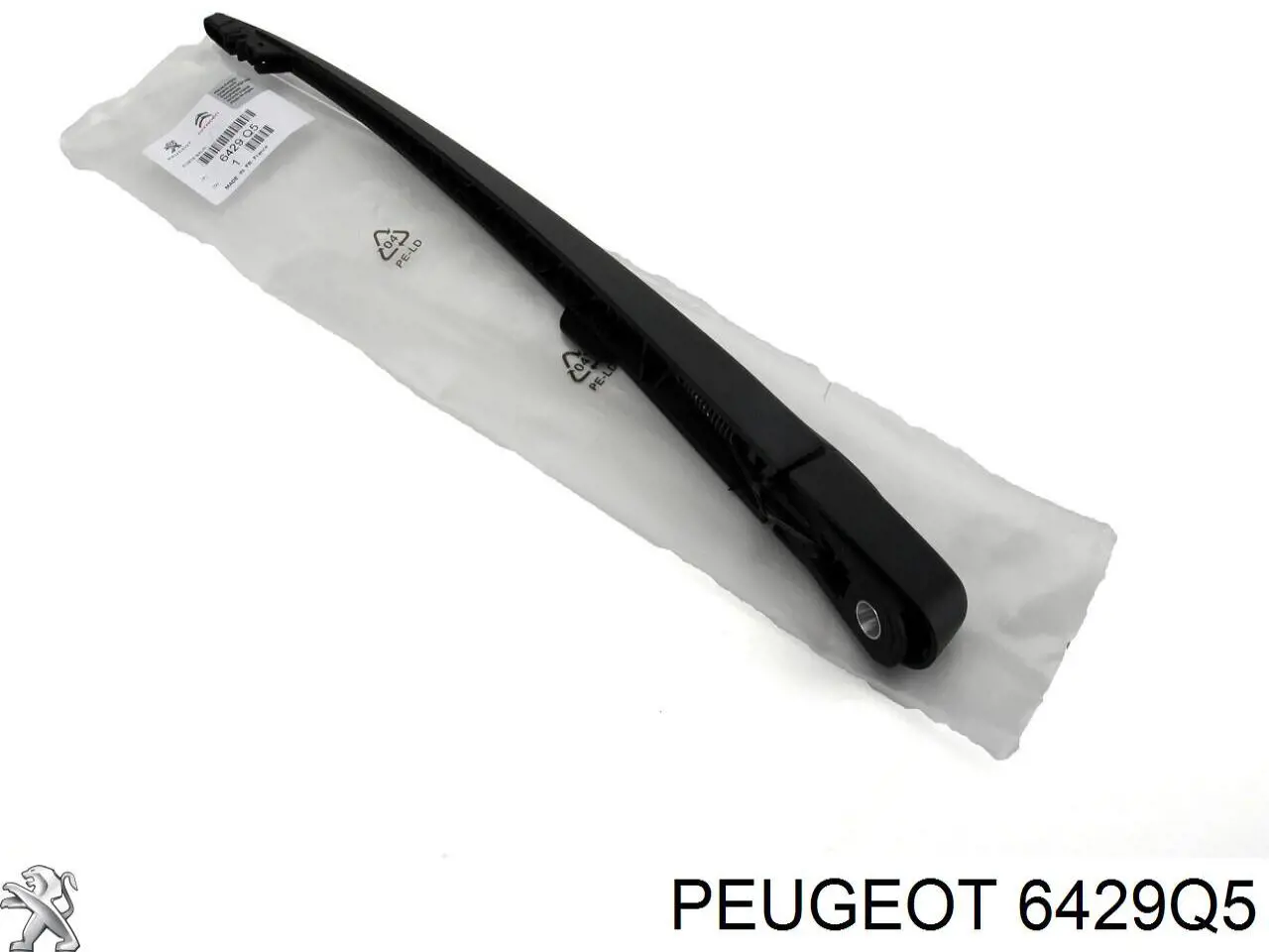 Важіль-поводок склоочисника заднього скла Peugeot/Citroen 6429Q5 ціна, від 11.46 USD