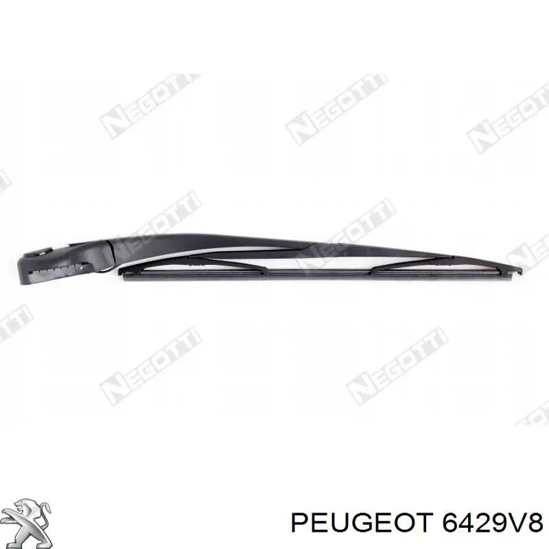 Купити 6429V8 Peugeot/Citroen Важіль-поводок склоочисника заднього скла