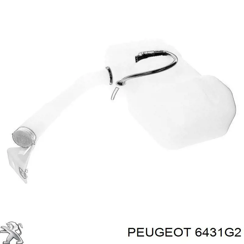 6431G2 Peugeot/Citroen бачок омивача скла