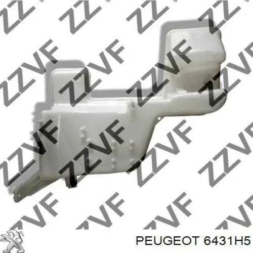 Бачок омивача лобового скла Peugeot/Citroen 6431H5 ціна, від 88.34 USD