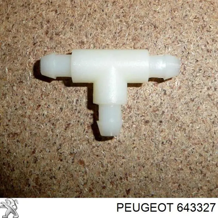 Трійник системи склоомивача Peugeot/Citroen 643327 ціна, від 1.03 USD