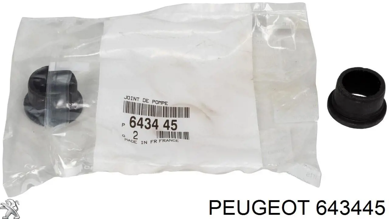 Ущільнююче кільце насоса омивача Peugeot/Citroen 643445 ціна, від 1.28 USD