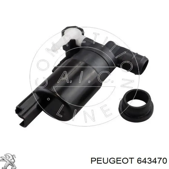 Насос омивача Peugeot/Citroen 643470