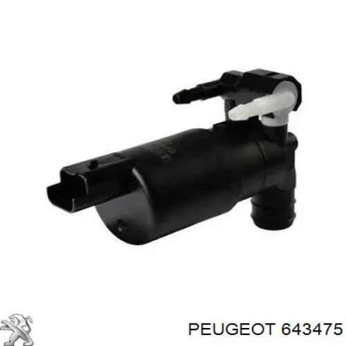 Купити 643475 Peugeot/Citroen Мотор омивача лобового скла