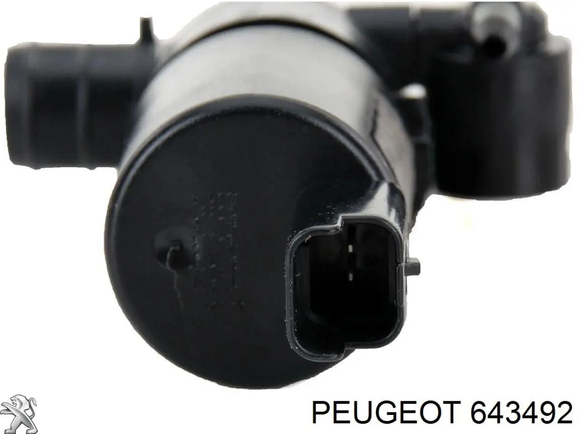Купити 643492 Peugeot/Citroen Мотор омивача лобового скла
