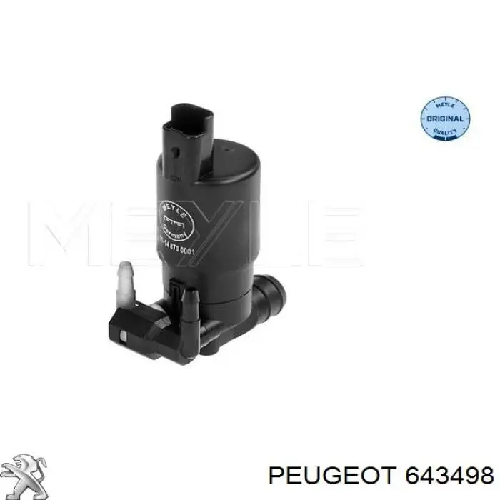 Насос омивача Peugeot/Citroen 643498
