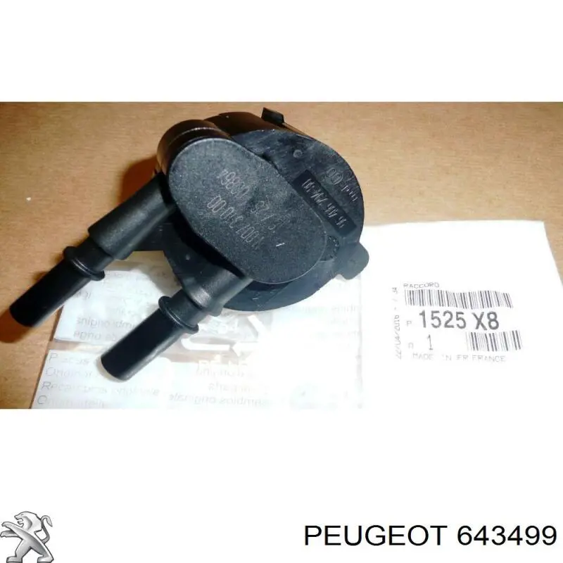 Датчик рівня бачка склоомивача Peugeot/Citroen 6434E2