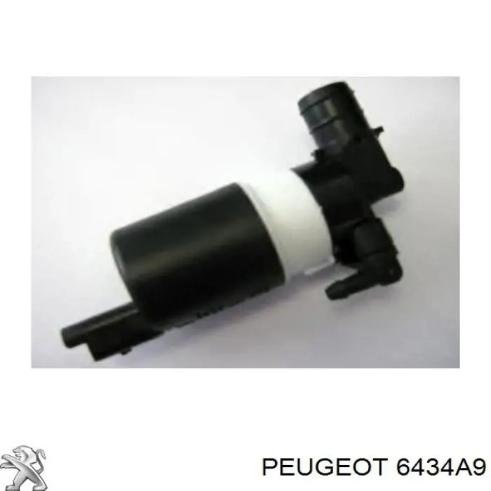 Моторчик омивача 6434A9 Peugeot/Citroen