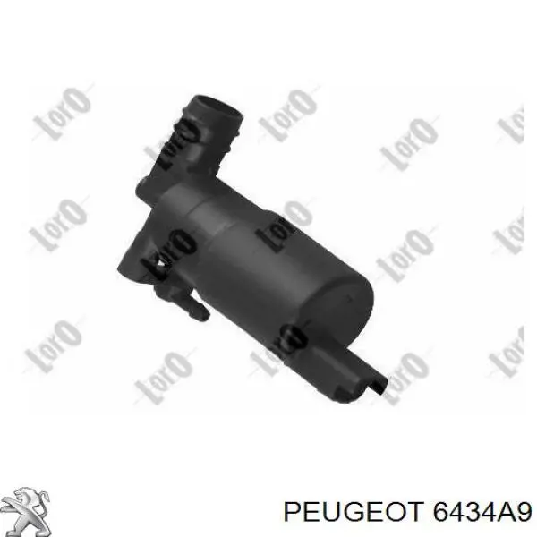 Купити 6434A9 Peugeot/Citroen Мотор омивача лобового скла