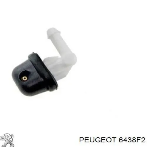 Купити 6438F2 Peugeot/Citroen Форсунка омивача заднього скла