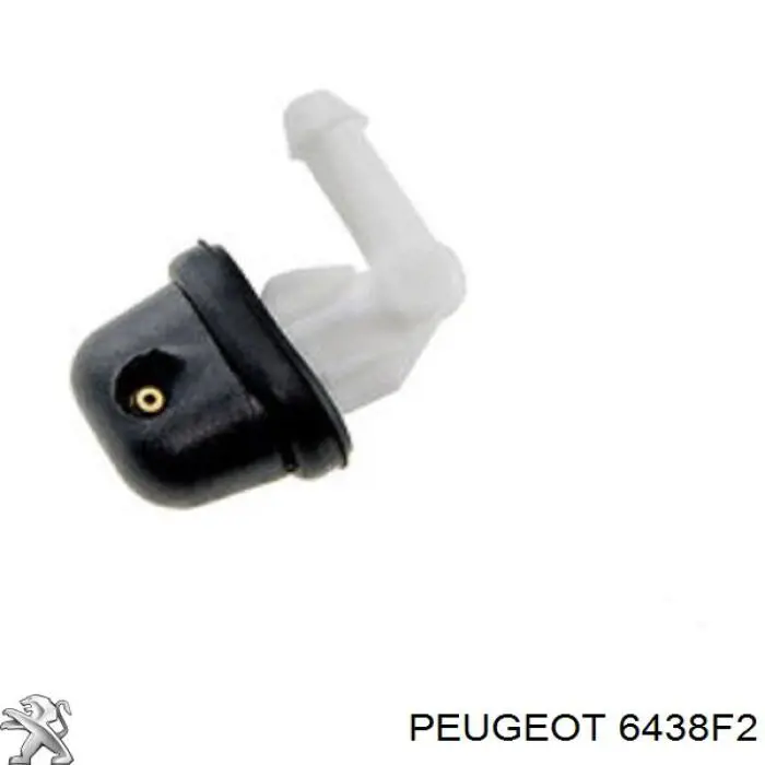 6438F2 Peugeot/Citroen Омивач скла дверей задка