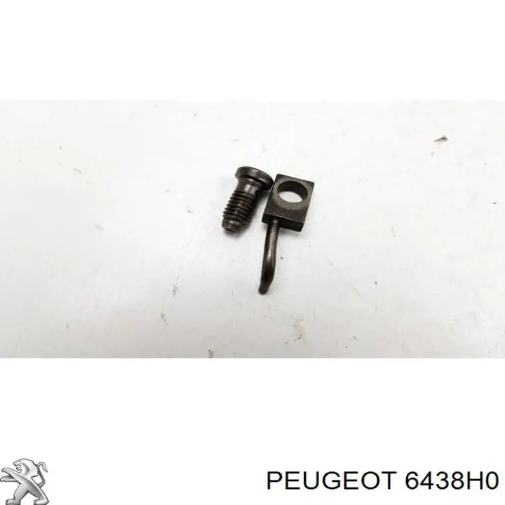 Форсунка омивача лобового скла Peugeot/Citroen 6438H0