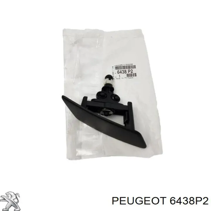 Накладка форсунки омивача фари передньої 6438P2 Peugeot/Citroen