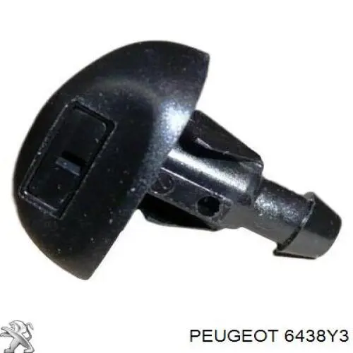 Форсунка омивача 6438Y3 Peugeot/Citroen