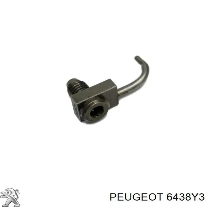 Форсунка омивача лобового скла Peugeot/Citroen 6438Y3