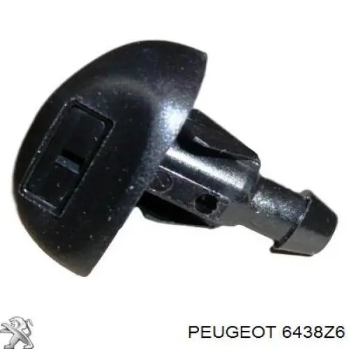 Сопло омивача лобового скла Peugeot/Citroen 6438Z6 ціна, від 12.29 USD