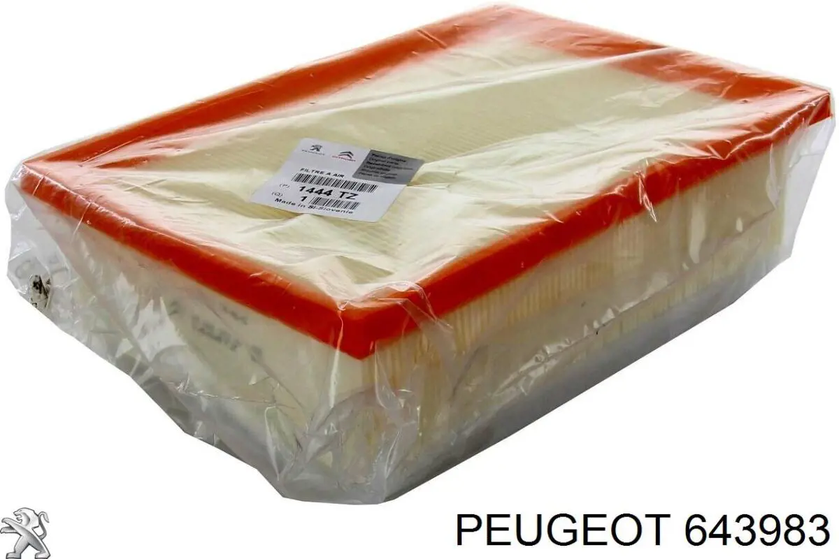 Горловина бачка омивача 643983 Peugeot/Citroen