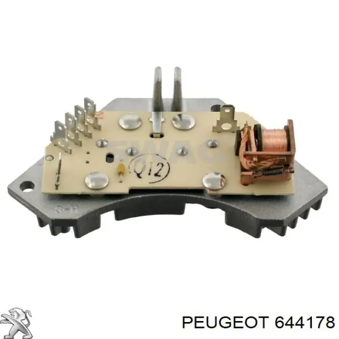 644178 Peugeot/Citroen резистор (опір пічки, обігрівача салону)