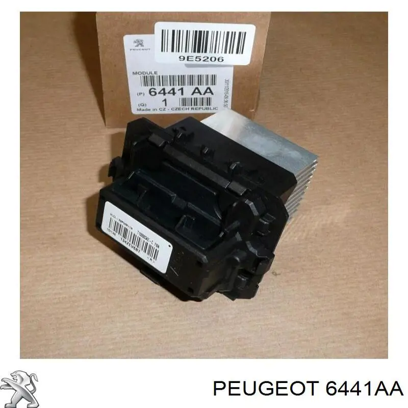 6441AA Peugeot/Citroen резистор (опір пічки, обігрівача салону)