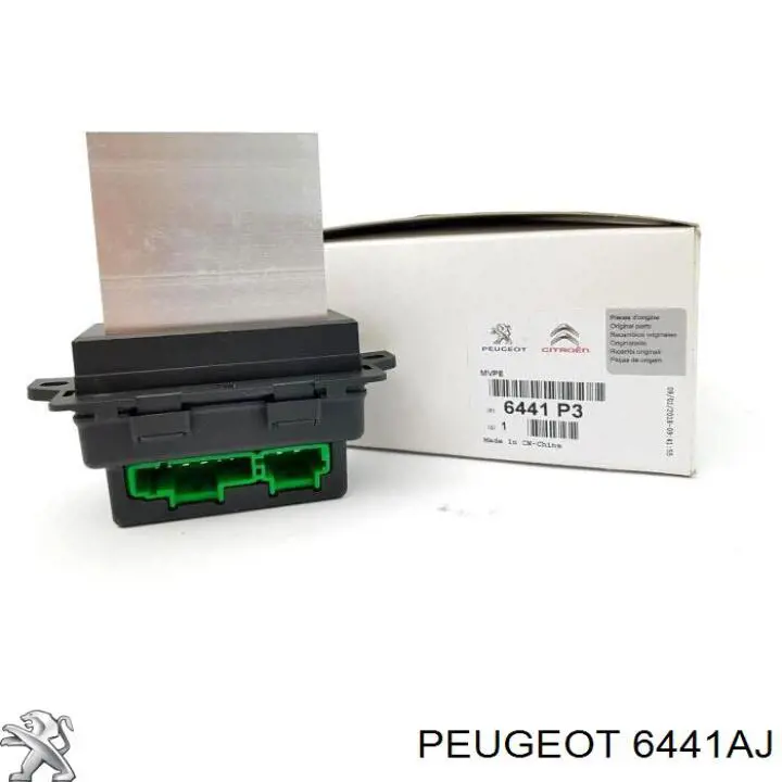 Вентилятора пічки 6441AJ Peugeot/Citroen