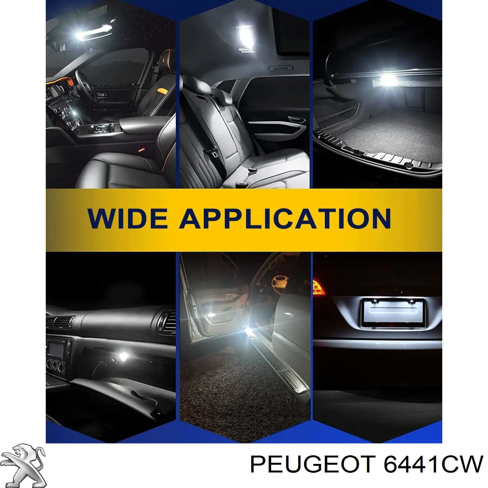Купити 6441CW Peugeot/Citroen Двигун вентилятора пічки (опалювача салону), задній