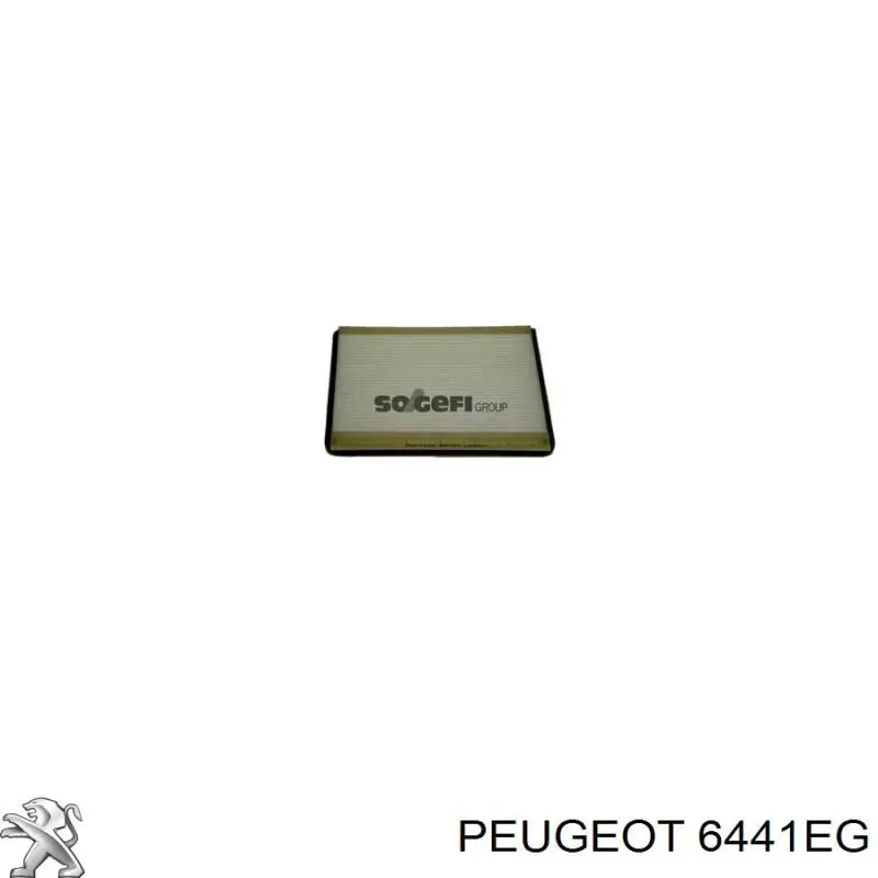 Купити 6441EG Peugeot/Citroen Фільтр салону вугільний