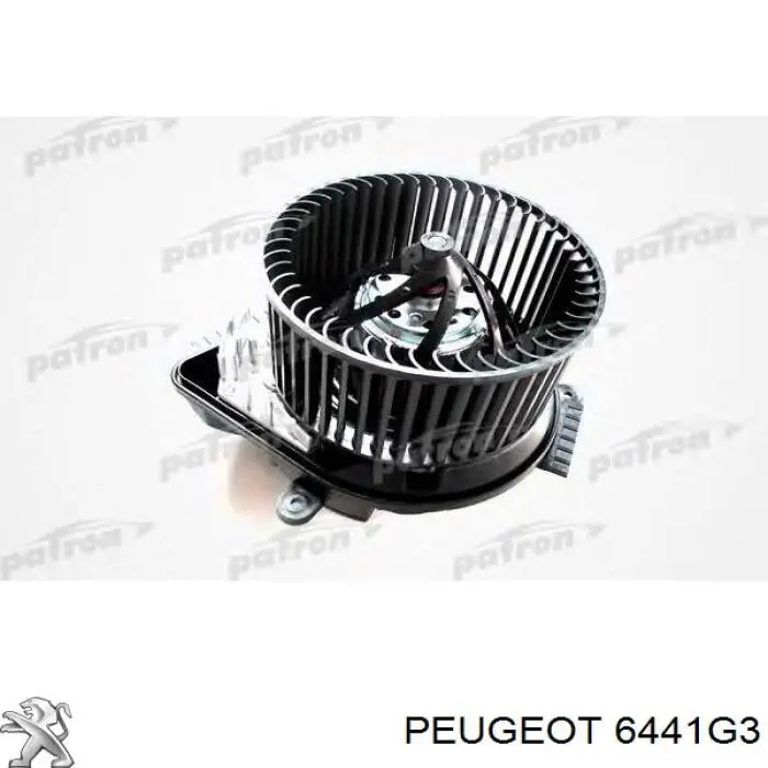 Вентилятора пічки 6441G3 Peugeot/Citroen