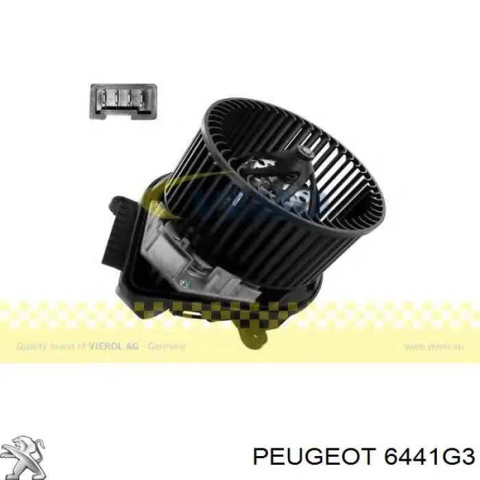 Двигун вентилятора пічки (обігрівача салону) Peugeot/Citroen 6441G3 ціна, від 64.85 USD