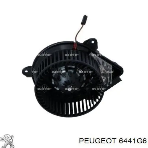 6441G6 Peugeot/Citroen Електромотор пічки