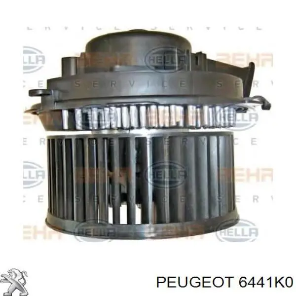 6441K0 Peugeot/Citroen двигун вентилятора пічки (обігрівача салону)