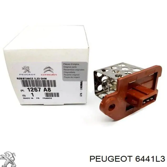 Купити 6441L3 Peugeot/Citroen Електродвигуни (електродвигун обігрівача) або розетка причепа штепсельная