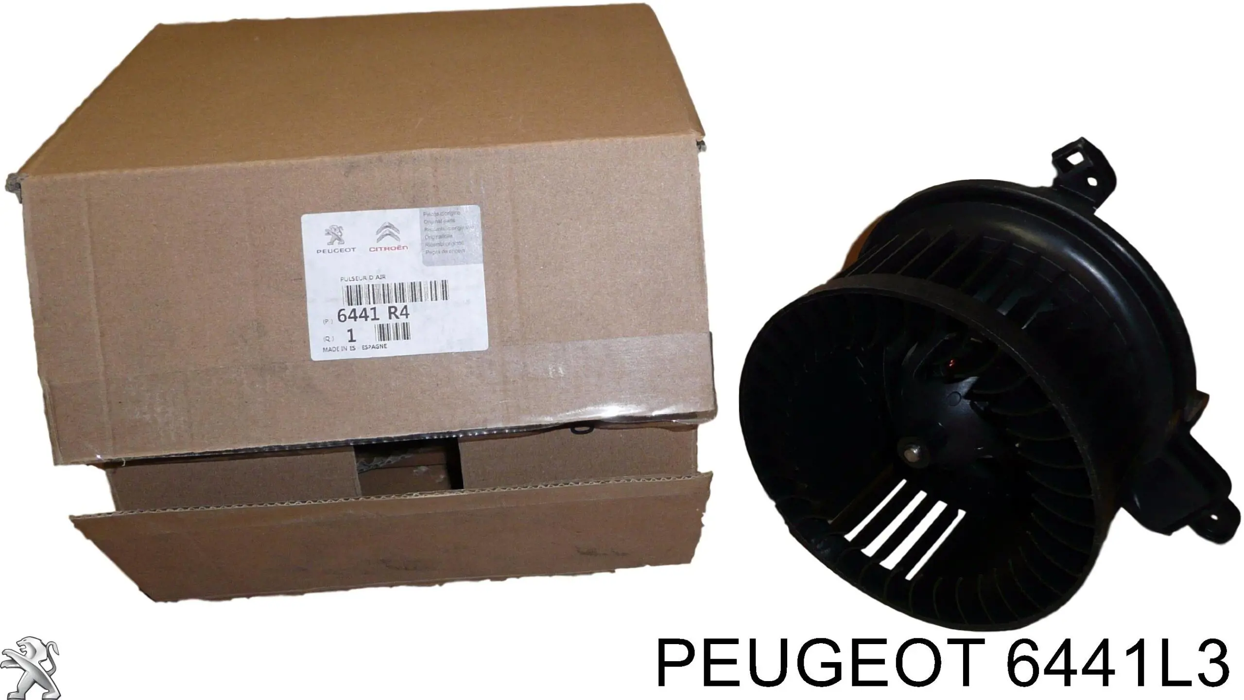 6441L3 Peugeot/Citroen двигун вентилятора пічки (обігрівача салону)