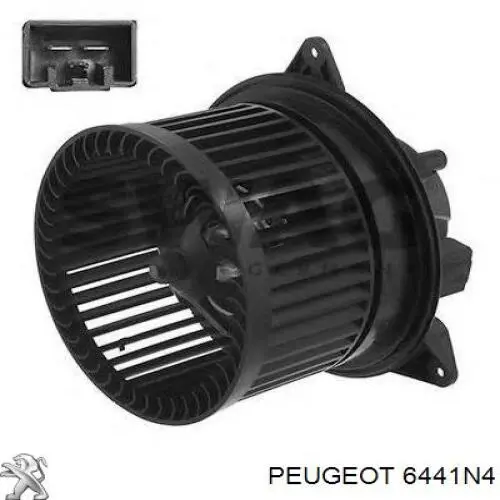 6441N4 Peugeot/Citroen двигун вентилятора пічки (обігрівача салону)