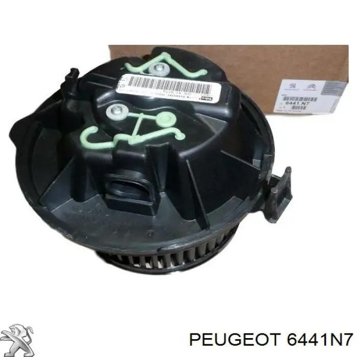 6441N7 Peugeot/Citroen двигун вентилятора пічки (обігрівача салону)