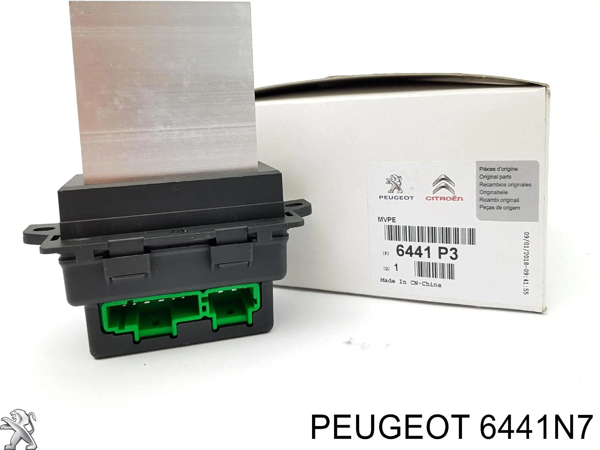 Вентилятора пічки 6441N7 Peugeot/Citroen