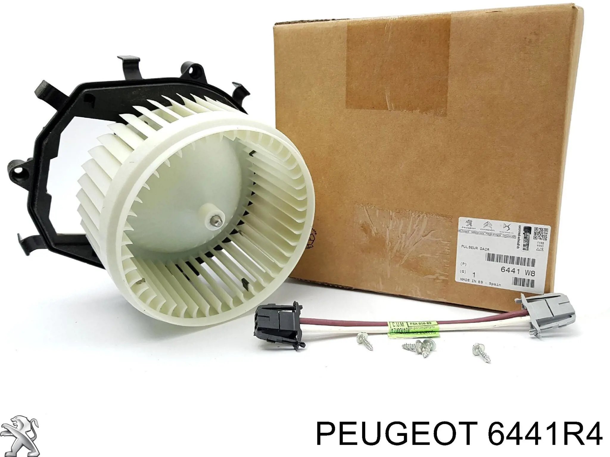 6441R4 Peugeot/Citroen двигун вентилятора пічки (обігрівача салону)